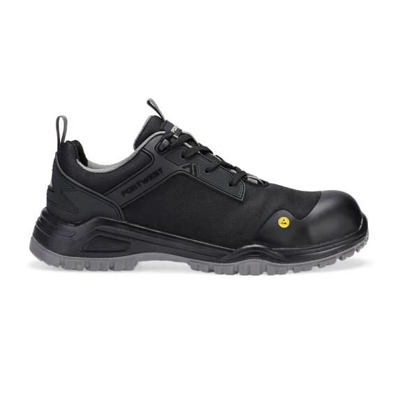 FE11BKG38 Portwest Composite Mesh Low munkavédelmi cipő S3S ESD SR FO