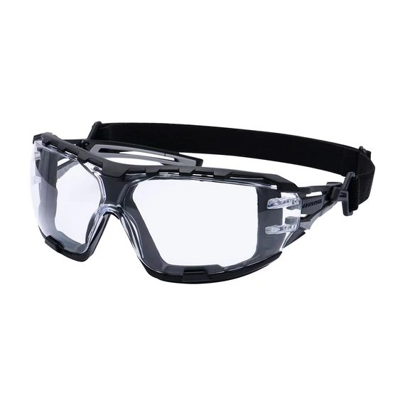 PR02CLR Portwest Anthracite Wraparound Plus védőszemüveg