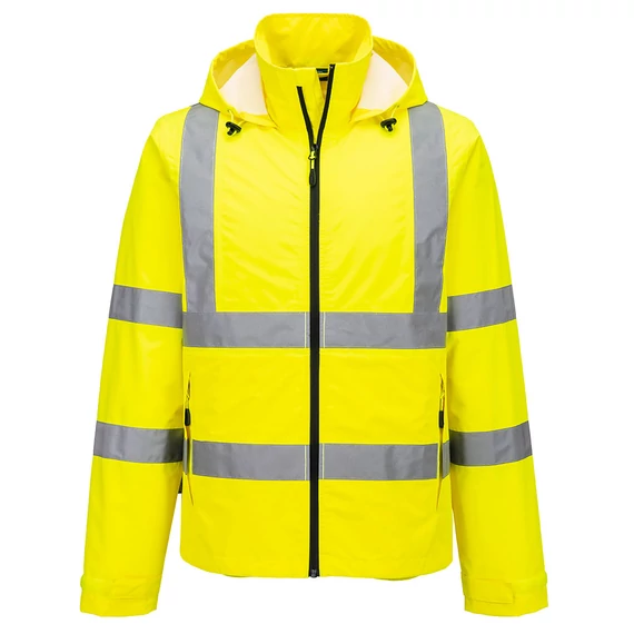 S164YER6XL Portwest Hi-Vis összecsomagolható dzseki