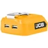 Kép 2/3 - JCB 18USB LED LÁMPA ÉS  USB ADAPTER AKKUMULÁTORRA 18V