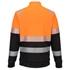 Kép 2/2 - DX490OBR4XL Portwest DX4 Hi-Vis Class 1 funnel nyakú cipzáras pulóver