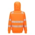 Kép 2/2 - PW321ORRL Portwest PW321 Hi-Vis téli cipzáras pulóver