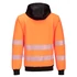 Kép 2/2 - PW327OBR4XL Portwest PW3 Hi-Vis cipzáras kapucnis pulóver