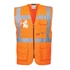 Kép 1/2 - S476ORR5XL Portwest Berlin Executive jól láthatósági vezetői mellény